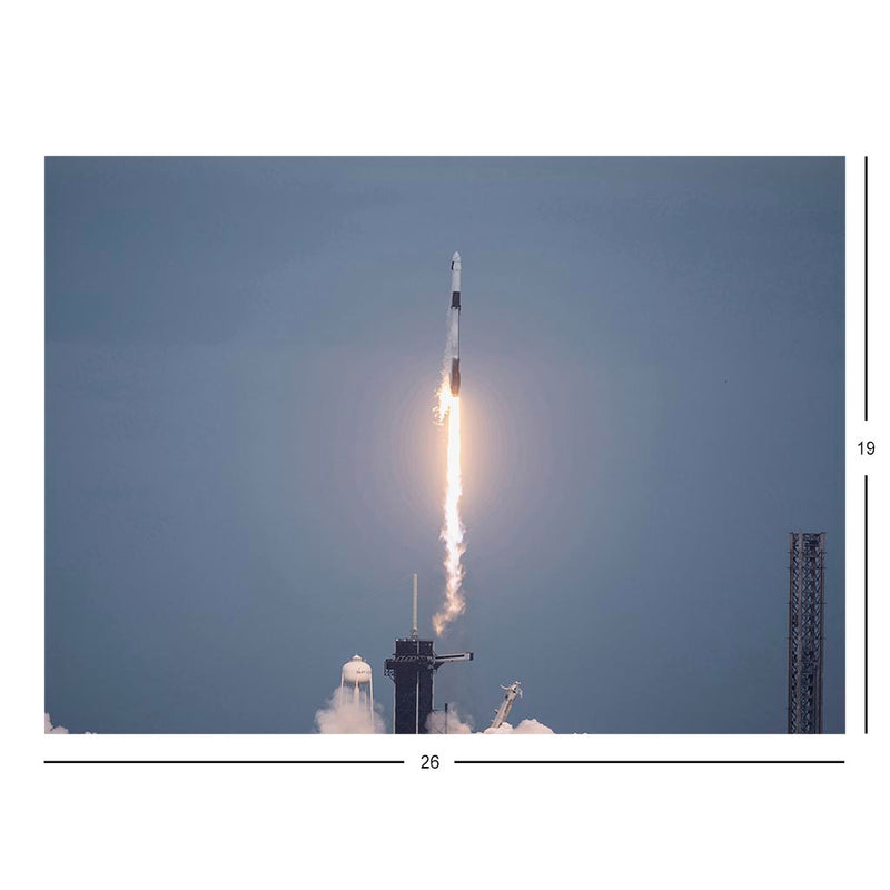 Axiom Mission 3 Launches to the International Space Station Jigsaw Puzzle