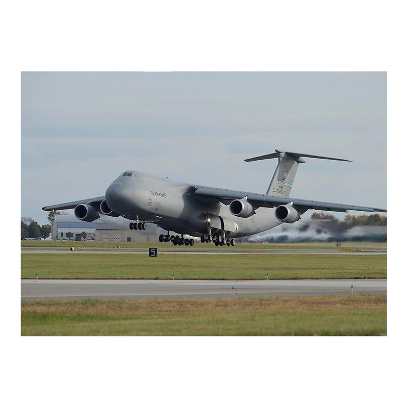 A C-5M Super Galaxy of the 9th Airlift Squadron At Dover Air Force Base Jigsaw Puzzle