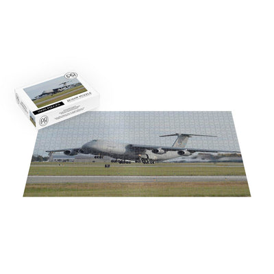 A C-5M Super Galaxy of the 9th Airlift Squadron At Dover Air Force Base Jigsaw Puzzle