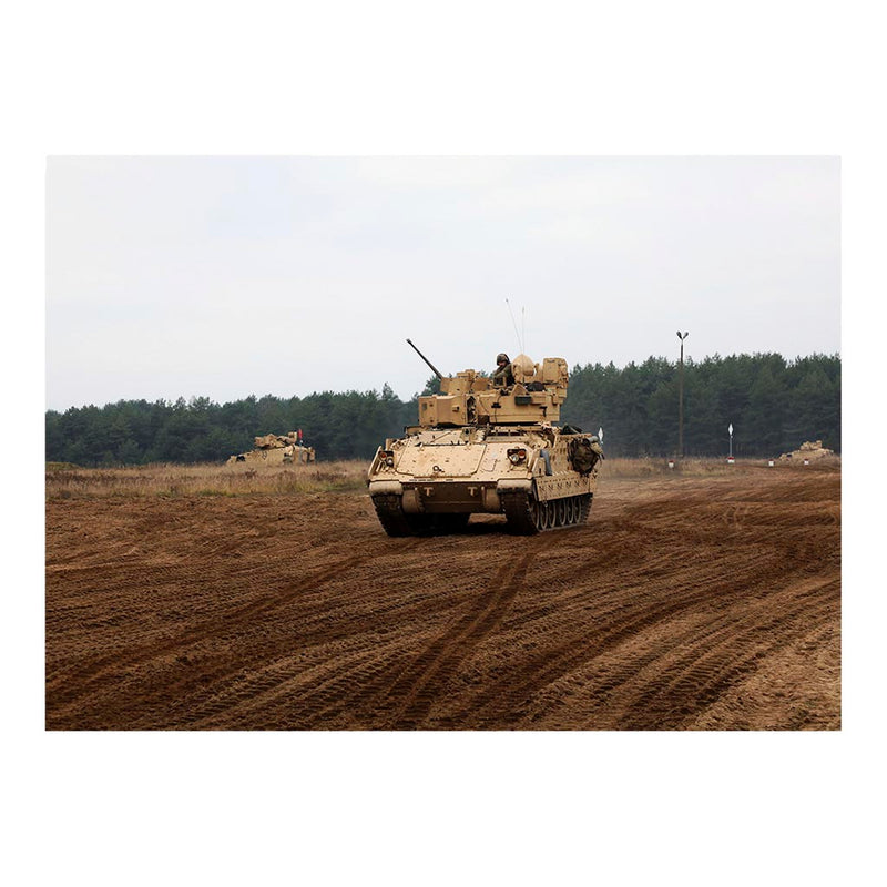 Army Armored Cavalry Conducts Gunnery Certification in Poland Jigsaw Puzzle