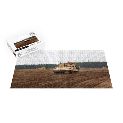 Army Armored Cavalry Conducts Gunnery Certification in Poland Jigsaw Puzzle