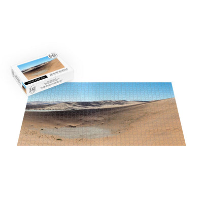 Dry Lake, Sossusvlei, Namib-Naukluft National Park, Namibia Jigsaw Puzzle