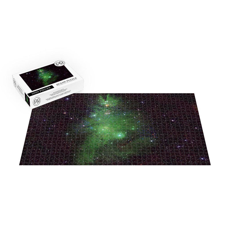 NGC 2264: Telescopes Illuminate Christmas Tree Cluster Jigsaw Puzzle