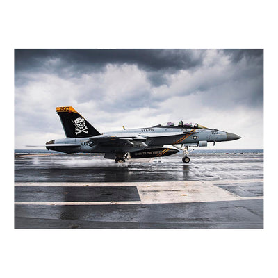F/A-18E/F Super Hornet from Strike Fighter Squadron (VFA) 103 On USS George Washington Jigsaw Puzzle