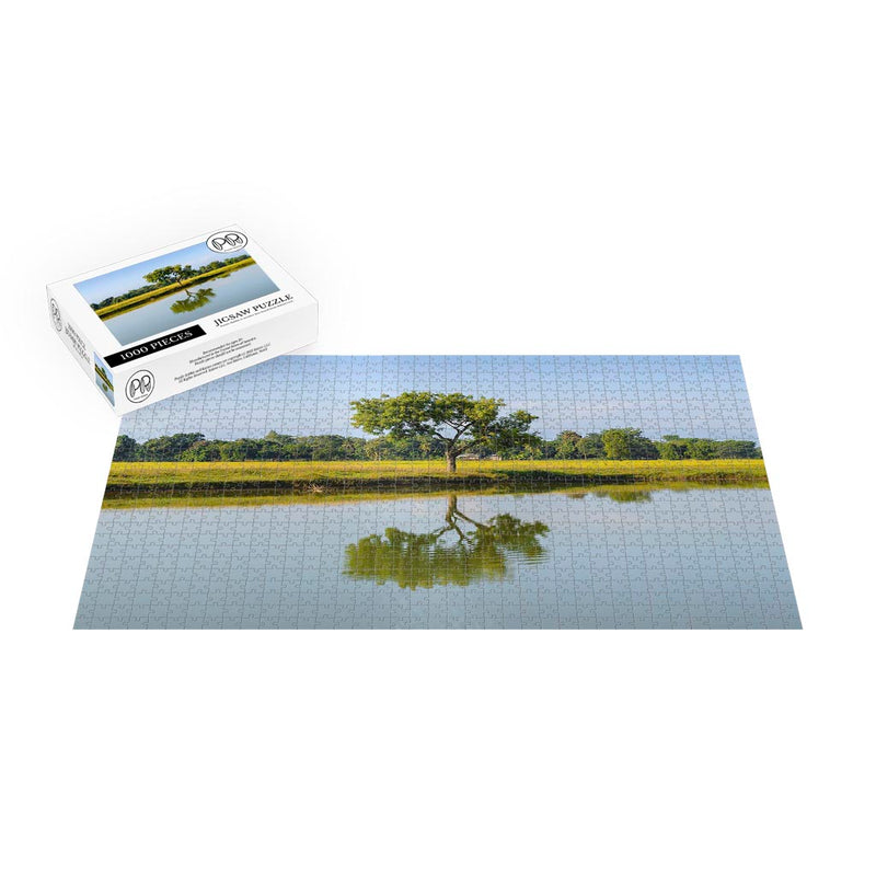 Bakain Tree, Inaruwa, Nepal Jigsaw Puzzle