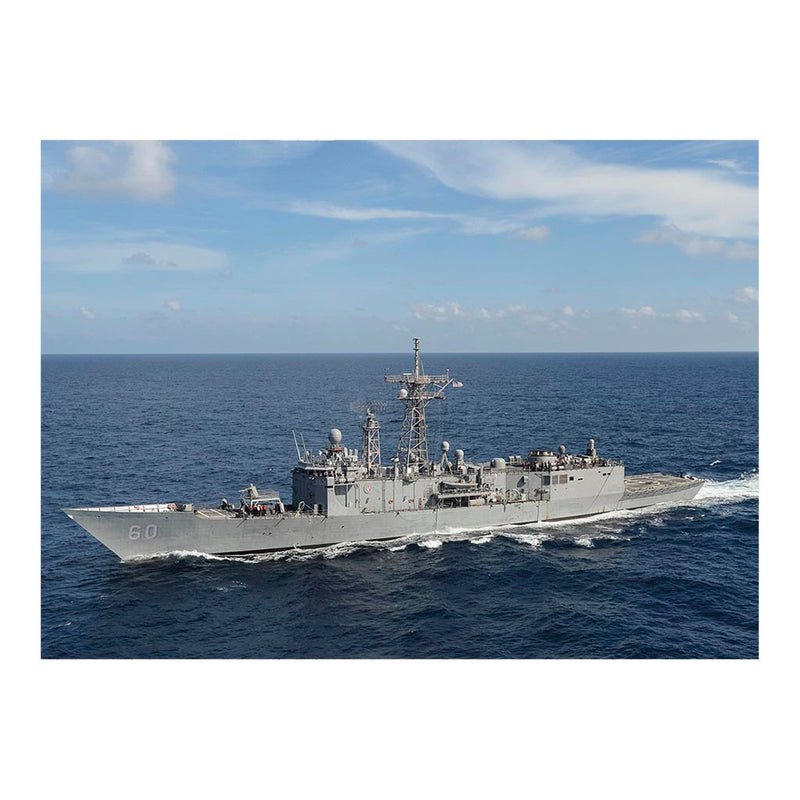 Guided-missile Frigate USS Rodney M. Davis (FFG 60) Prepares For A Replenishment-at-Sea Jigsaw Puzzle