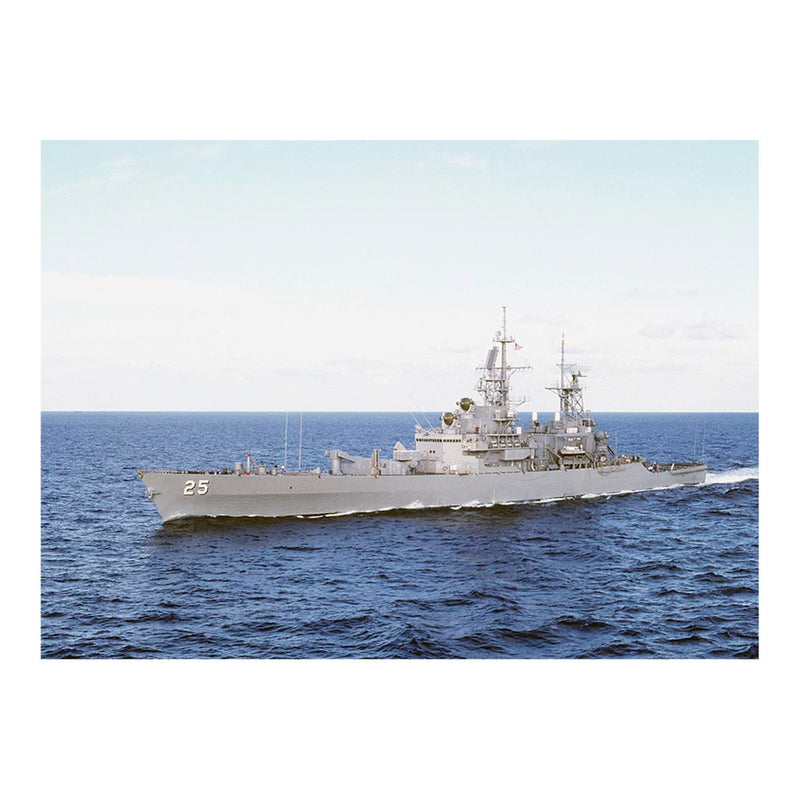 Nuclear-powered Guided Missile Cruiser USS Bainbridge (CGN 25) Underway Jigsaw Puzzle