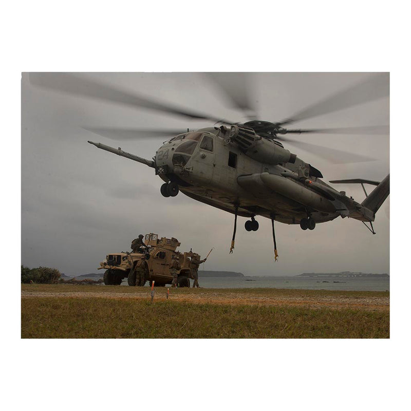 A CH-53E Super Stallion During A Training Exercise at Kin Blue, Okinawa, Japan Jigsaw Puzzle