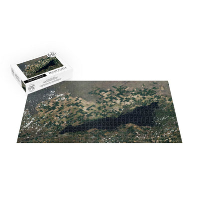 ISS Photograph of Idaho's Fields and Flows Jigsaw Puzzle