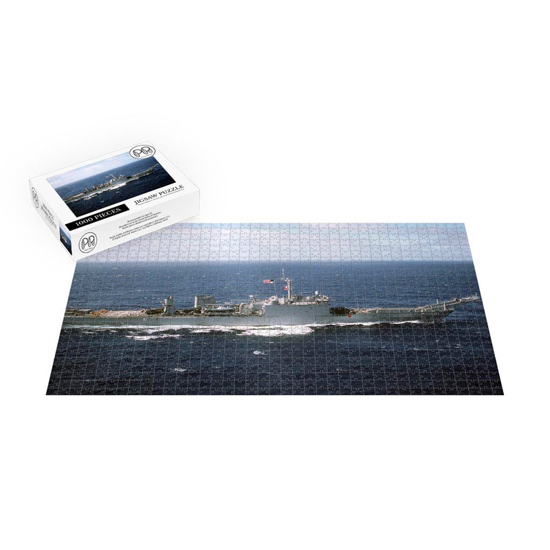 Tank Landing Ship USS Sumter (LST 1181) Underway Jigsaw Puzzle