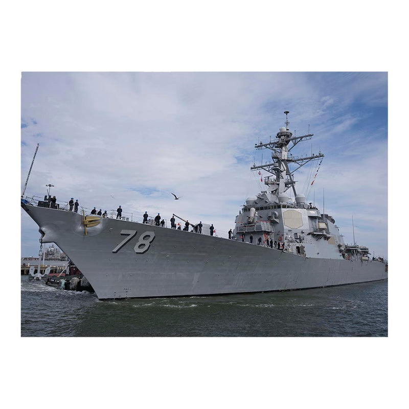 USS Porter (DDG 78) Departs Naval Station Norfolk Jigsaw Puzzle