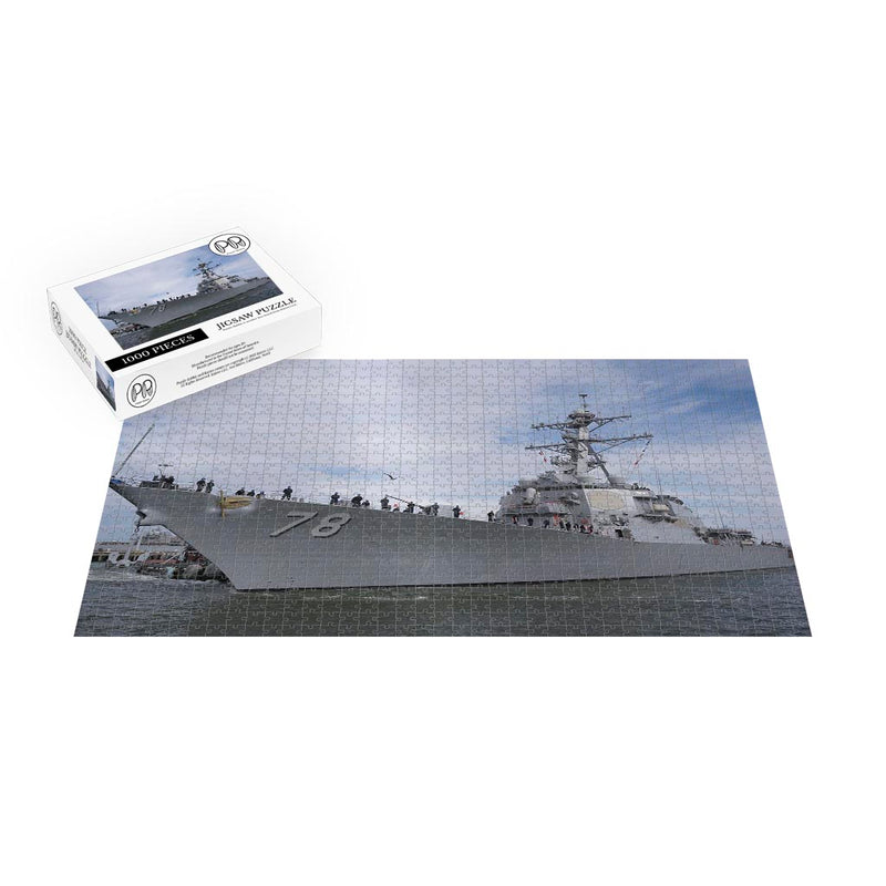 USS Porter (DDG 78) Departs Naval Station Norfolk Jigsaw Puzzle