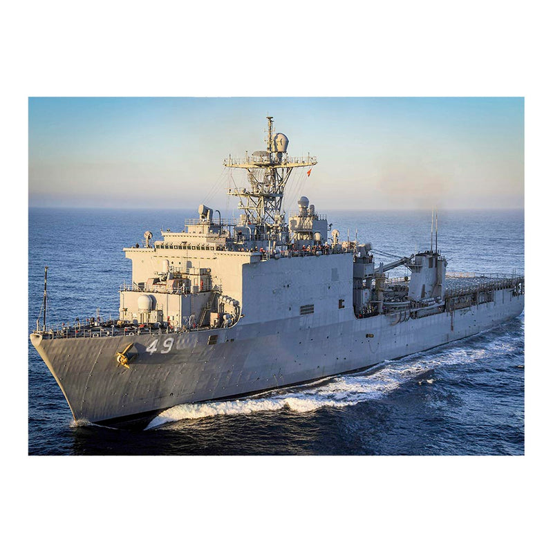 USS Harpers Ferry (LSD 49) Transits The Pacific Ocean Jigsaw Puzzle