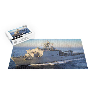 USS Harpers Ferry (LSD 49) Transits The Pacific Ocean Jigsaw Puzzle