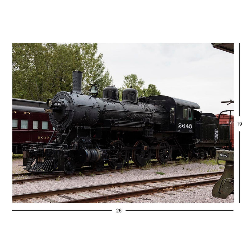 Soo Line 2645 At Mid-Continent Railway Museum, North Freedom WI Jigsaw Puzzle