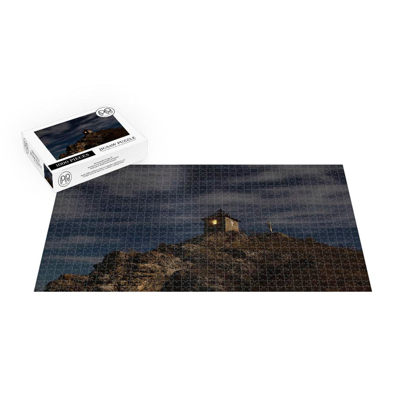 Chapel, Shyshkovi Hills, Chernivtsi, Ukraine Jigsaw Puzzle