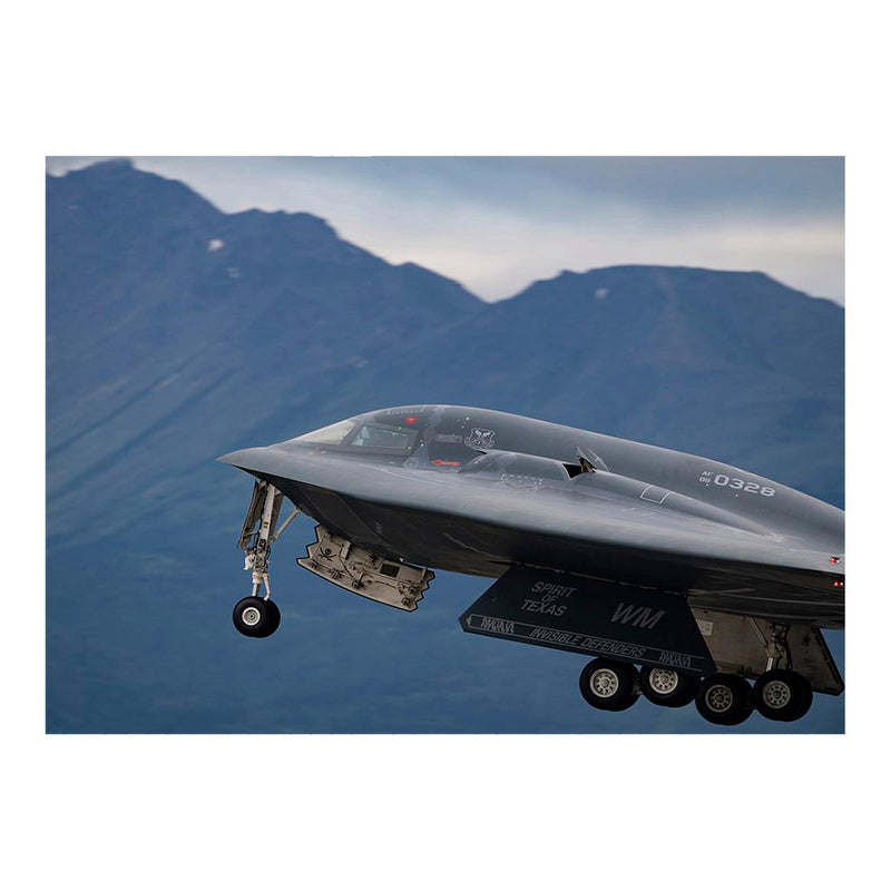 B-2 Spirit Takes Off From Joint Base Elmendorf-Richardson, AK Jigsaw Puzzle