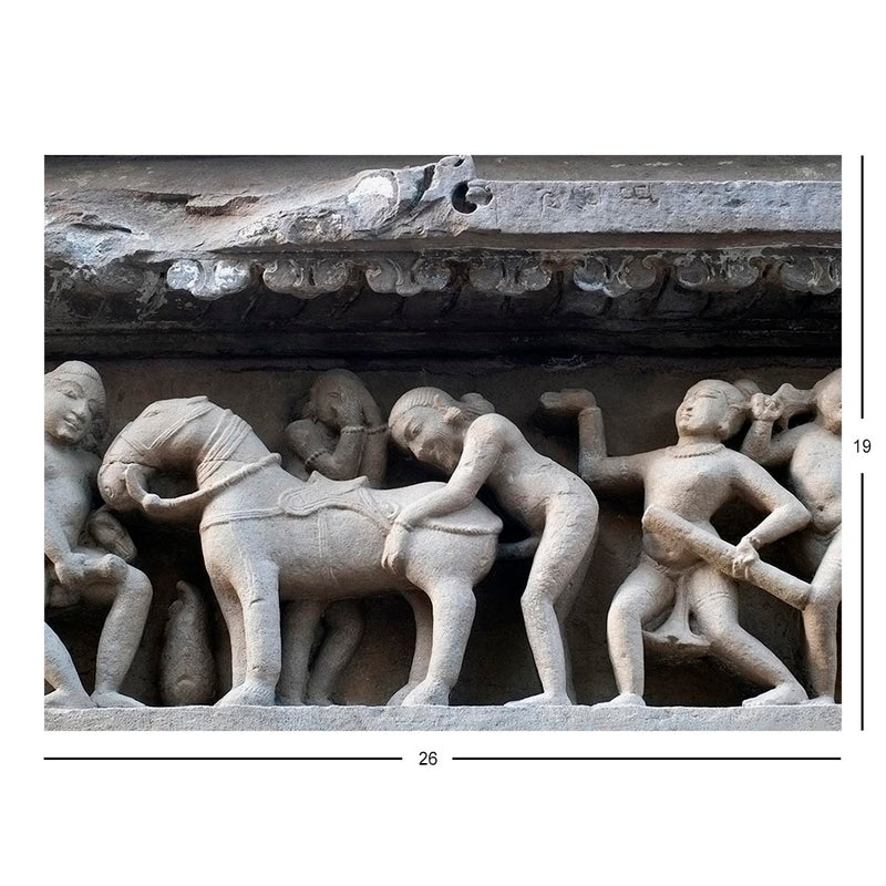 Lakshmana Temple in Khajuraho, Madhya Pradesh, India Jigsaw Puzzle