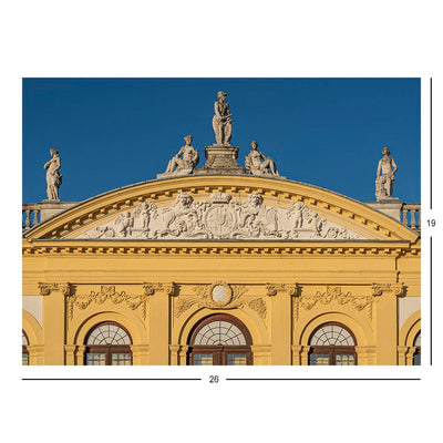 A Pediment of the Orangerie Kassel, Germany Jigsaw Puzzle