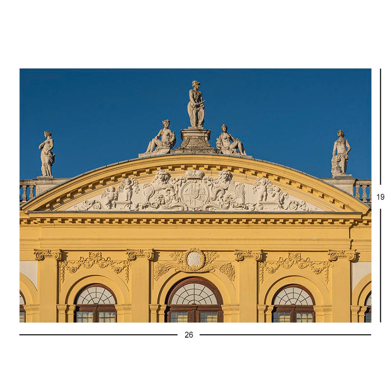 A Pediment of the Orangerie Kassel, Germany Jigsaw Puzzle