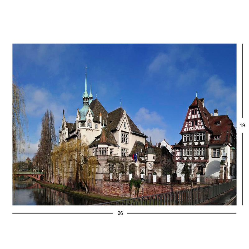 Lycee int pontonniers, Strasburg, France Jigsaw Puzzle