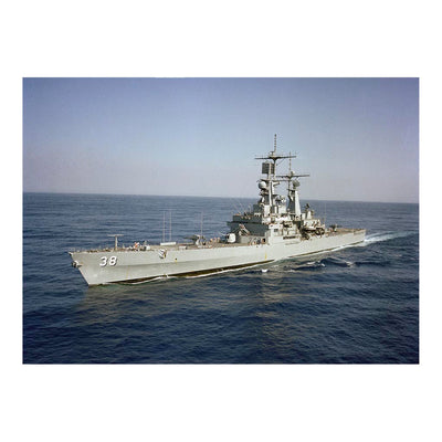 Nuclear-powered Guided Missile Cruiser USS Virginia (CGN 38) Underway During Exercise Distant Drum Jigsaw Puzzle