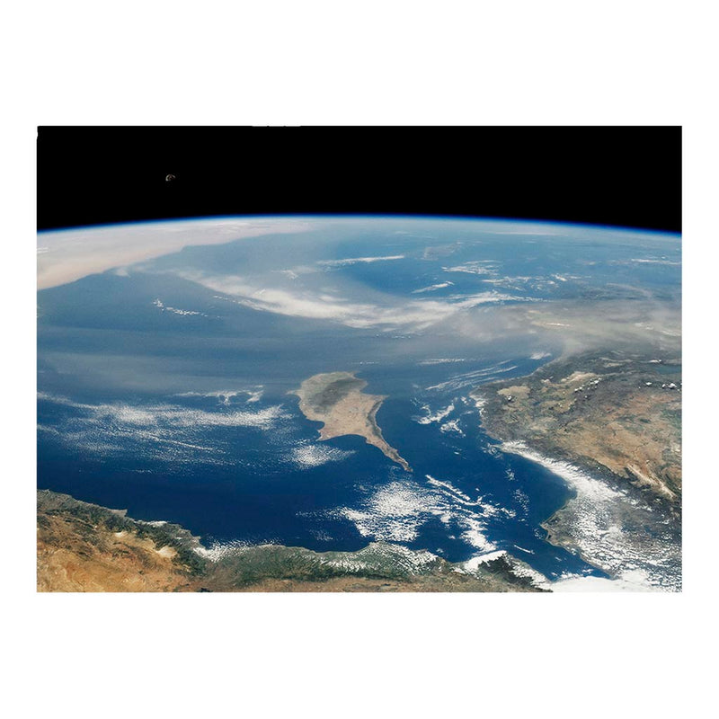 ISS Photograph of Dust Over the Mediterranean Sea Jigsaw Puzzle