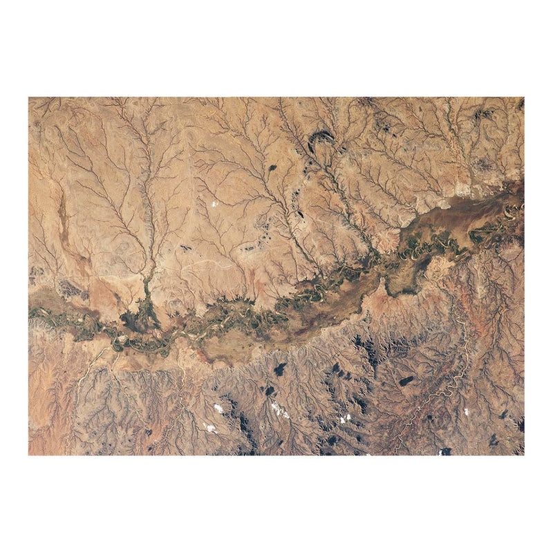 ISS Photograph of Shebelle River Floodplain, Ethiopia Jigsaw Puzzle