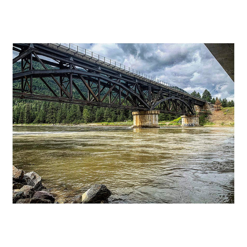 Water Temperature Site 12354700 Clark Fork near Paradise Montana Jigsaw Puzzle