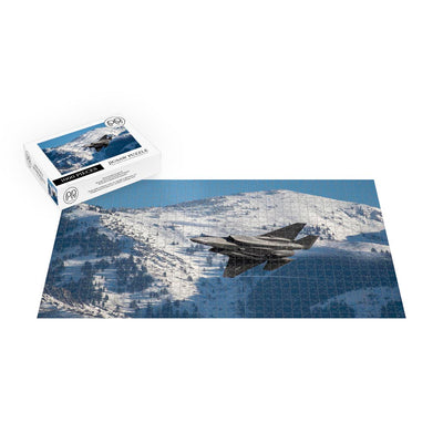 F-35 Demo Team Practice Flight At Hill Air Force Base, Utah Jigsaw Puzzle