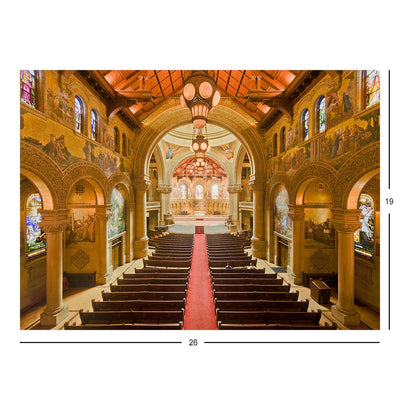 Stanford Memorial Church, Stanford University, California Jigsaw Puzzle