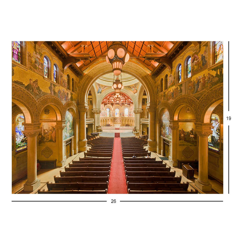 Stanford Memorial Church, Stanford University, California Jigsaw Puzzle