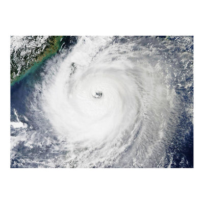 Taiwan Braces for Typhoon Koinu Jigsaw Puzzle