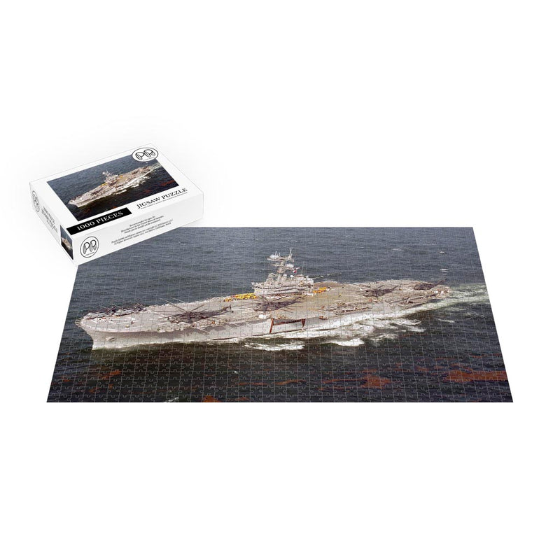 Mine Countermeasure Support Ship USS Inchon (MCS 12) Underway Jigsaw Puzzle