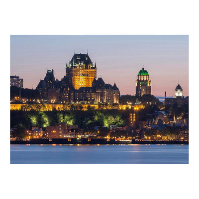 Quebec City At Night Jigsaw Puzzle