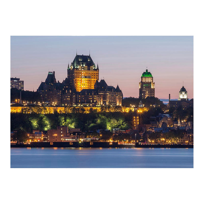 Quebec City At Night Jigsaw Puzzle