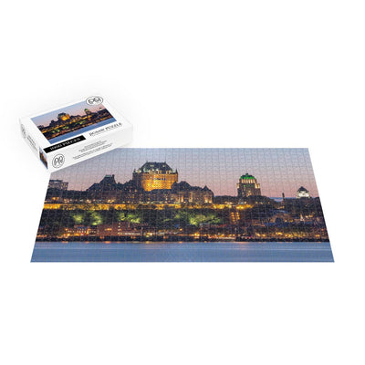 Quebec City At Night Jigsaw Puzzle