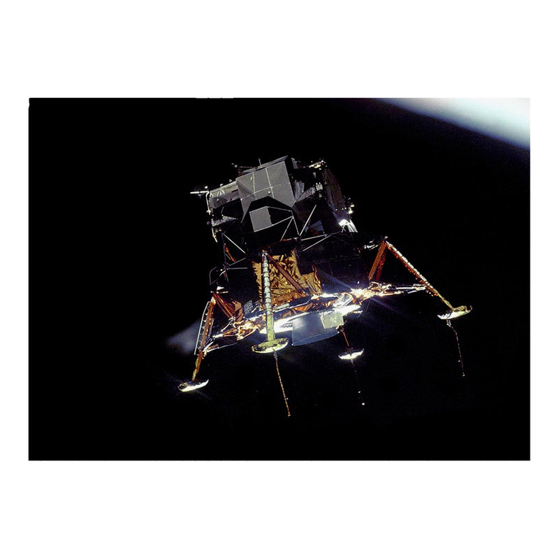 Apollo 11 Eagle Prepares to Land On The Moon Jigsaw Puzzle