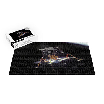 Apollo 11 Eagle Prepares to Land On The Moon Jigsaw Puzzle