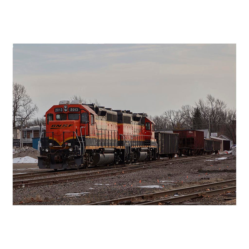 BNSF Diesel Locomotive 2013 Near Mendota Illinois Jigsaw Puzzle