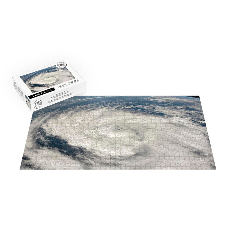 ISS Photograph of Tropical Cyclone Tej Jigsaw Puzzle