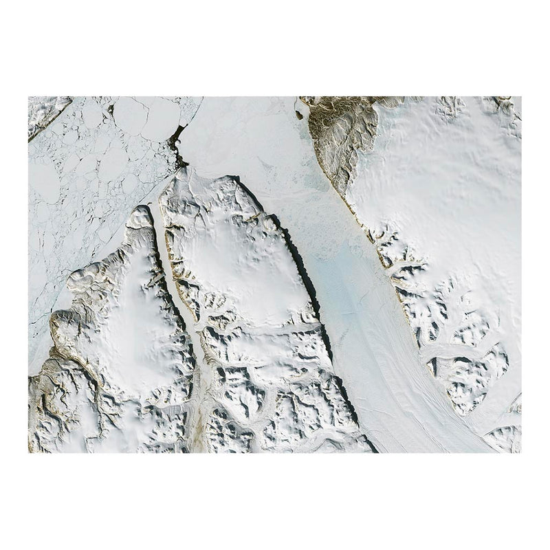 Landsat Image of Petermann Glacier, Greenland Jigsaw Puzzle