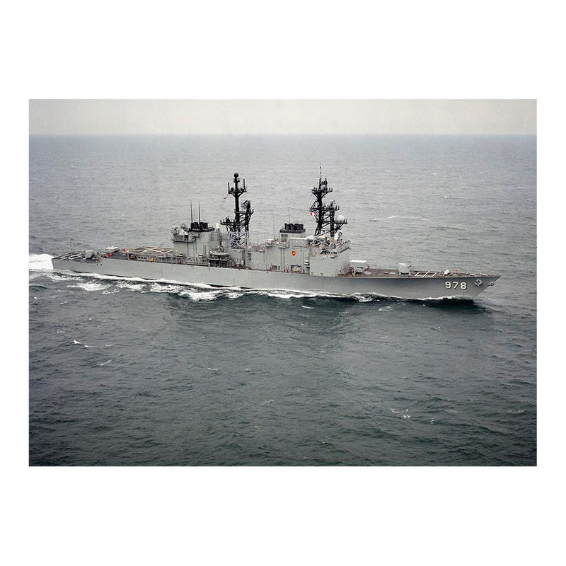 Destroyer USS Stump (DD 978) Underway Jigsaw Puzzle
