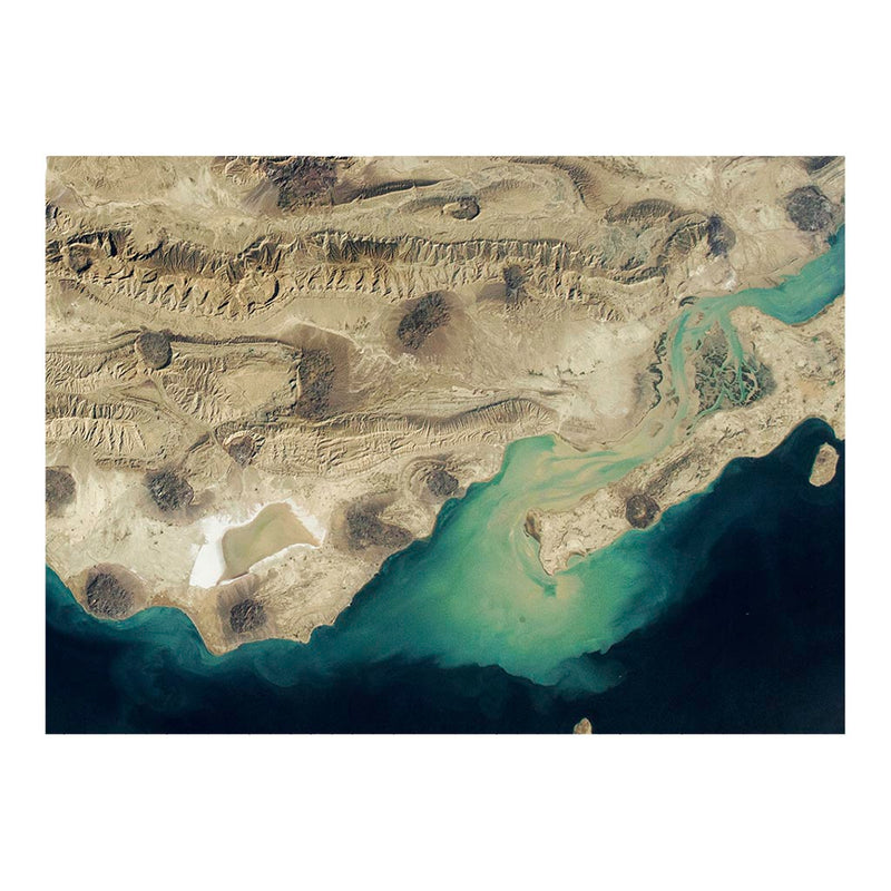 ISS Photograph of The Zagros Mountains, Iran Jigsaw Puzzle