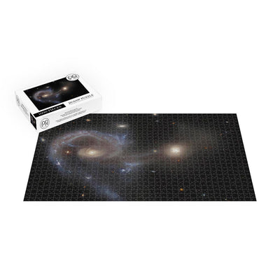 Hubble Telescope Image of Colliding Galaxies Arp 107 Jigsaw Puzzle