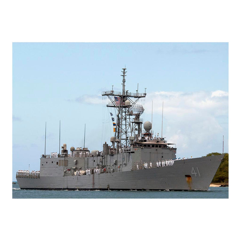 Guided-missile Frigate USS McClusky (FFG 41) Arrives At Pearl Harbor, HI Jigsaw Puzzle