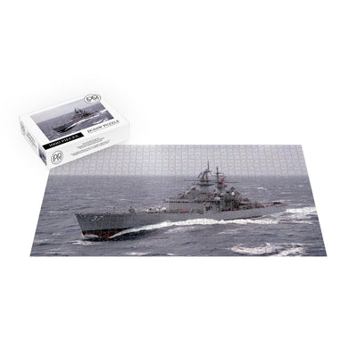 Nuclear-powered Guided Missile Cruiser USS South Carolina (CGN-37) Transits The Atlantic Ocean Jigsaw Puzzle