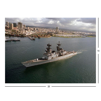 Destroyer USS David R. Ray (DD 971) Underway Jigsaw Puzzle