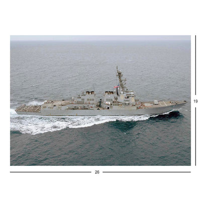 Guided-missile Destroyer USS Mason (DDG 87) Transits The Red Sea Jigsaw Puzzle