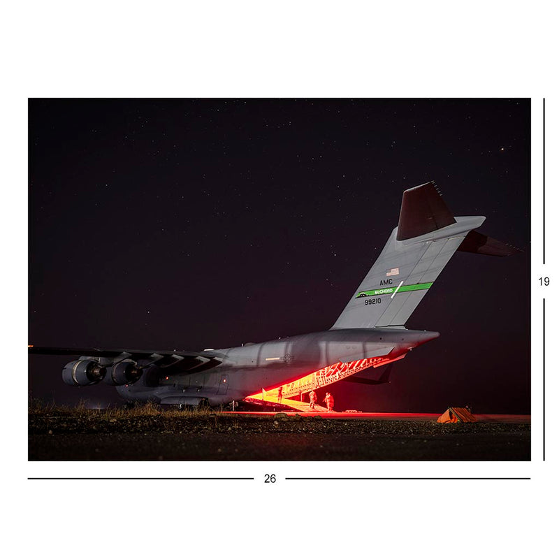 An Air Force C-17 Globemaster III Prepared For Loading in Syria Jigsaw Puzzle